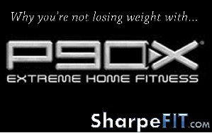 not losing weight with p90x