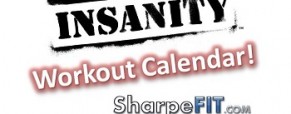 INSANITY Workout Calendar